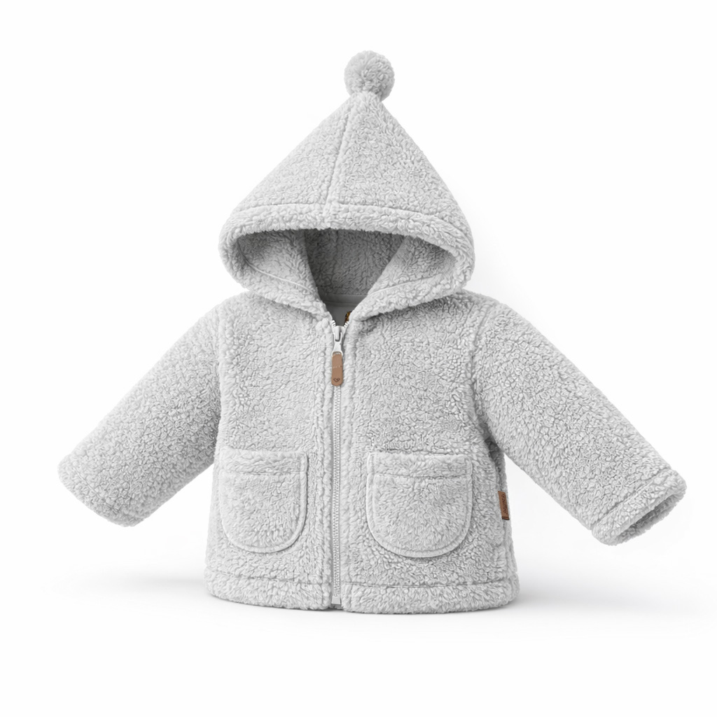 Kurteczka dziecięca wełniana Zaffiro Meri Nevada Grey 86/92