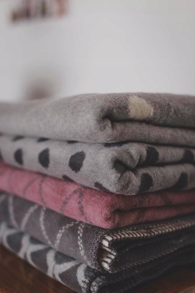 Koc bawełniany 75x100cm chequered grey – dodatkowe ujęcie