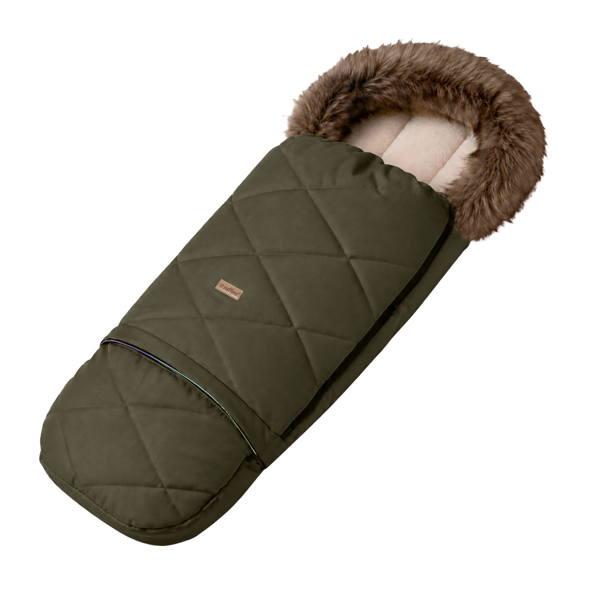 Regulowany śpiwór GrowUP Scandi 0-36m Khaki