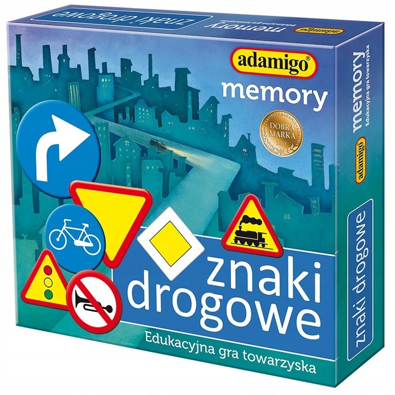 Adamigo Znaki drogowe - adamigo memory – zdjęcie produktu