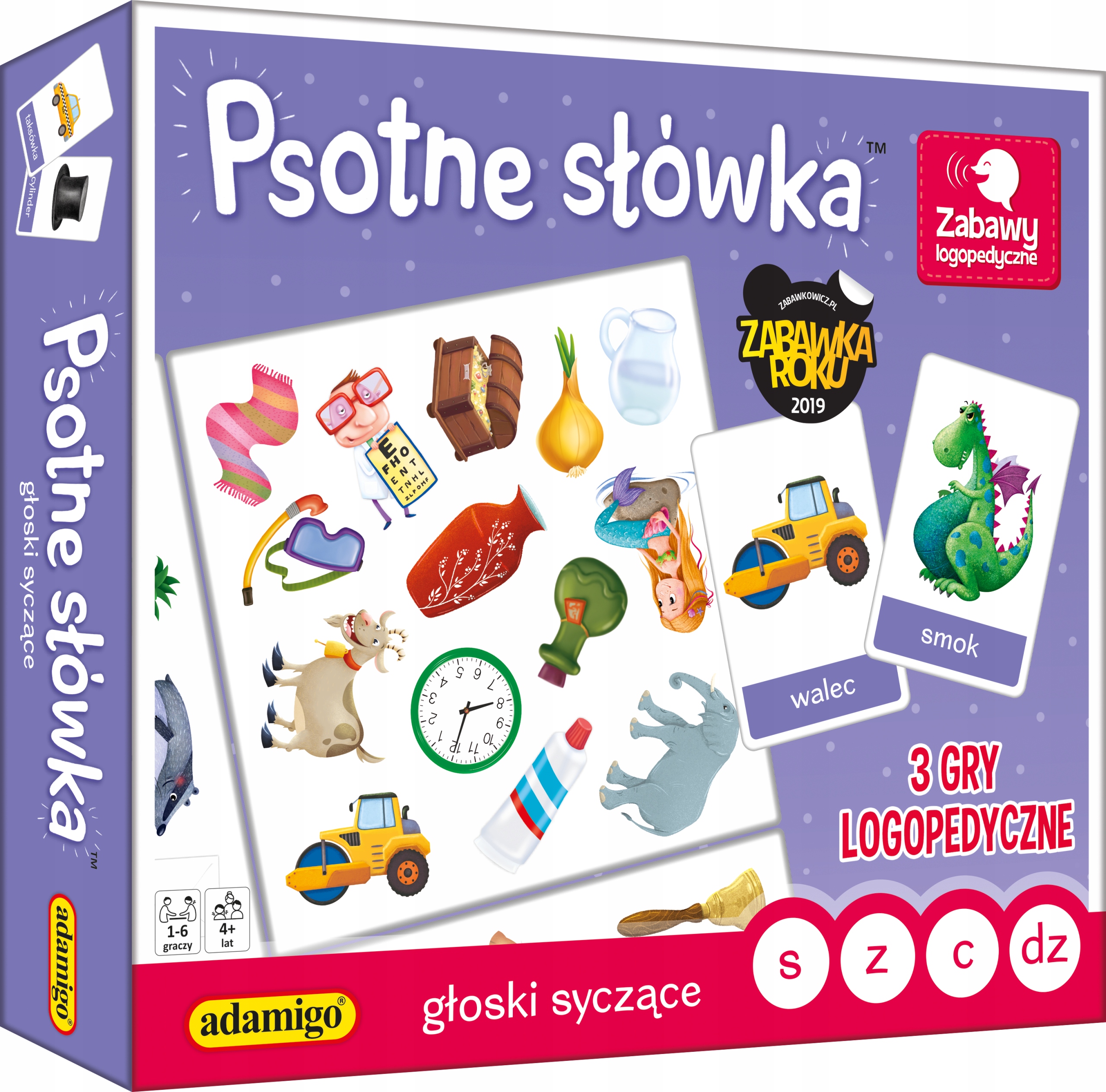 Adamigo Psotne słówka - głoski syczące – zdjęcie produktu