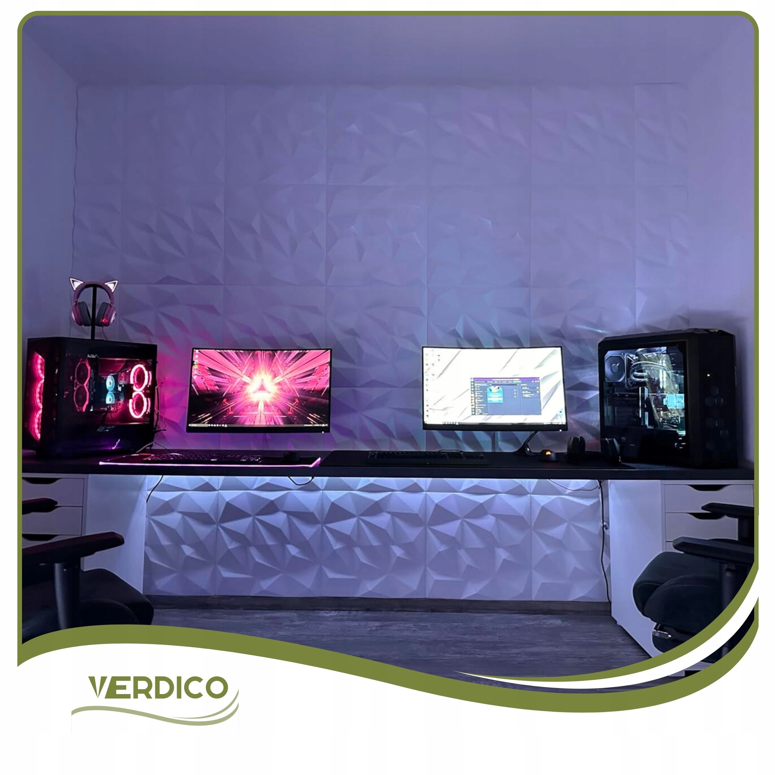 Kaseton Ścienny Sufitowy 3D Biały Panele Ścienne 50x50 0,25m2 Brylant