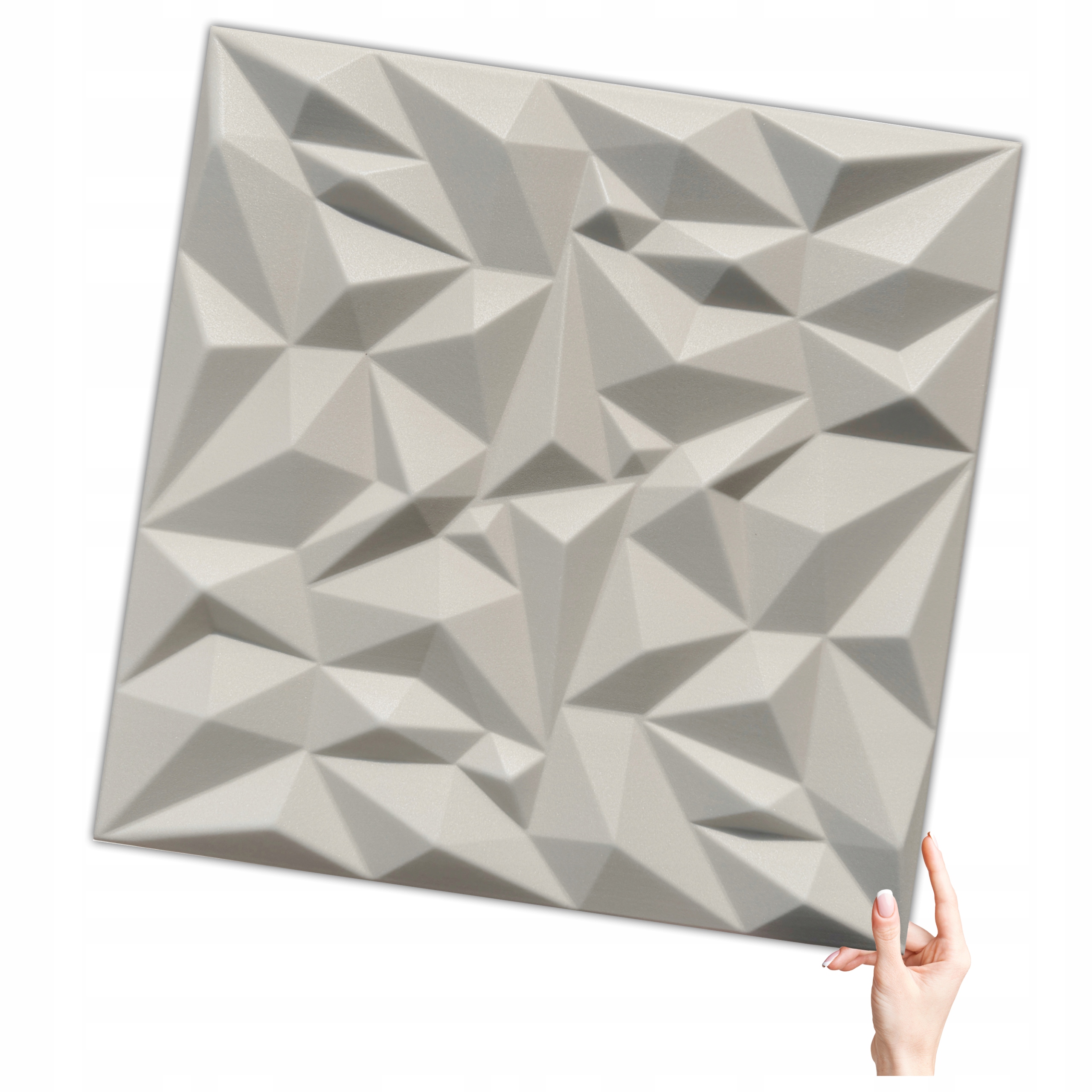 Kaseton Ścienny Sufitowy Kaszmirowy 3D Panele Ścienne 50x50 0,25m2 AMETYST