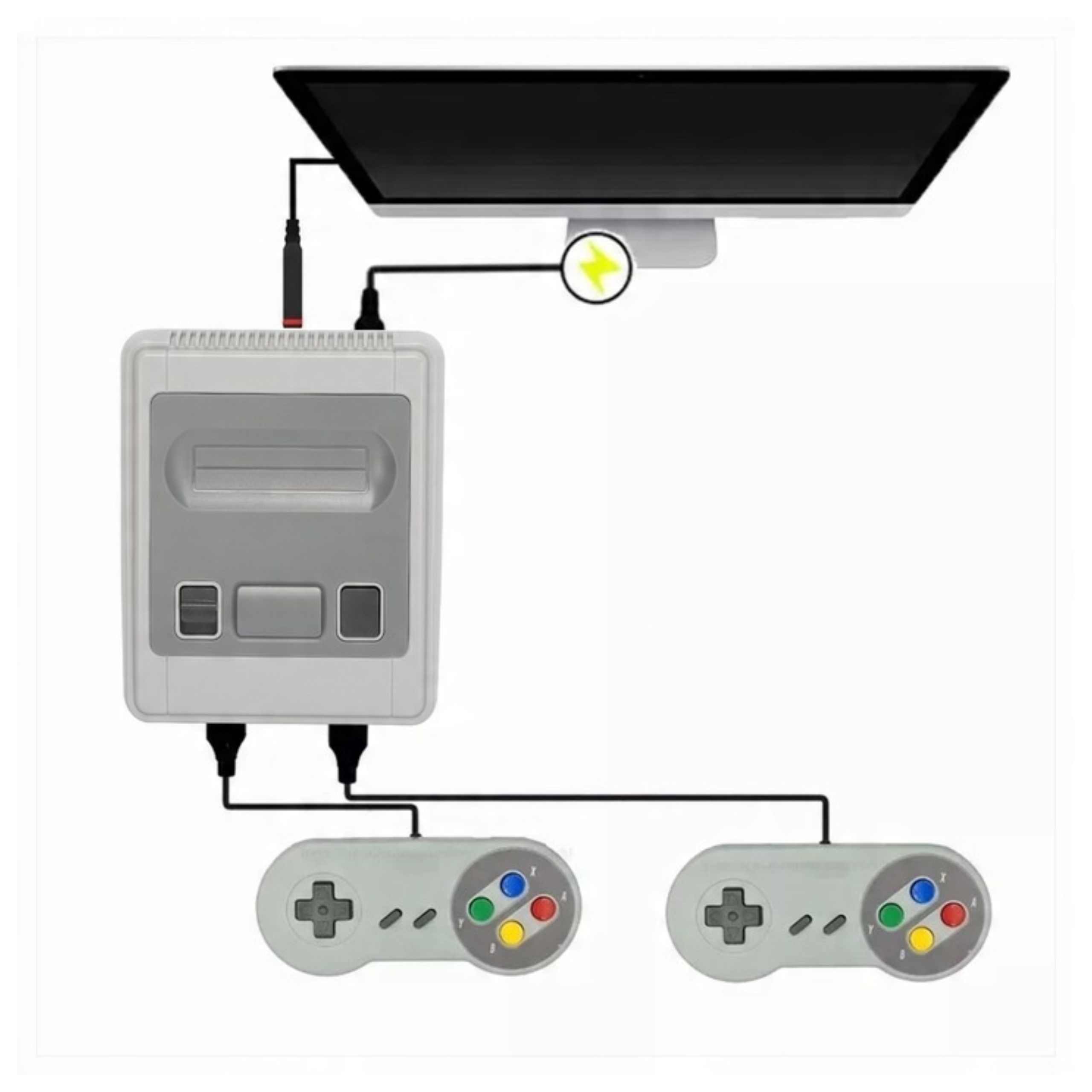 Retro konsola do gier z 620 grami mini pegasus 8 bit 2 pady TV AV