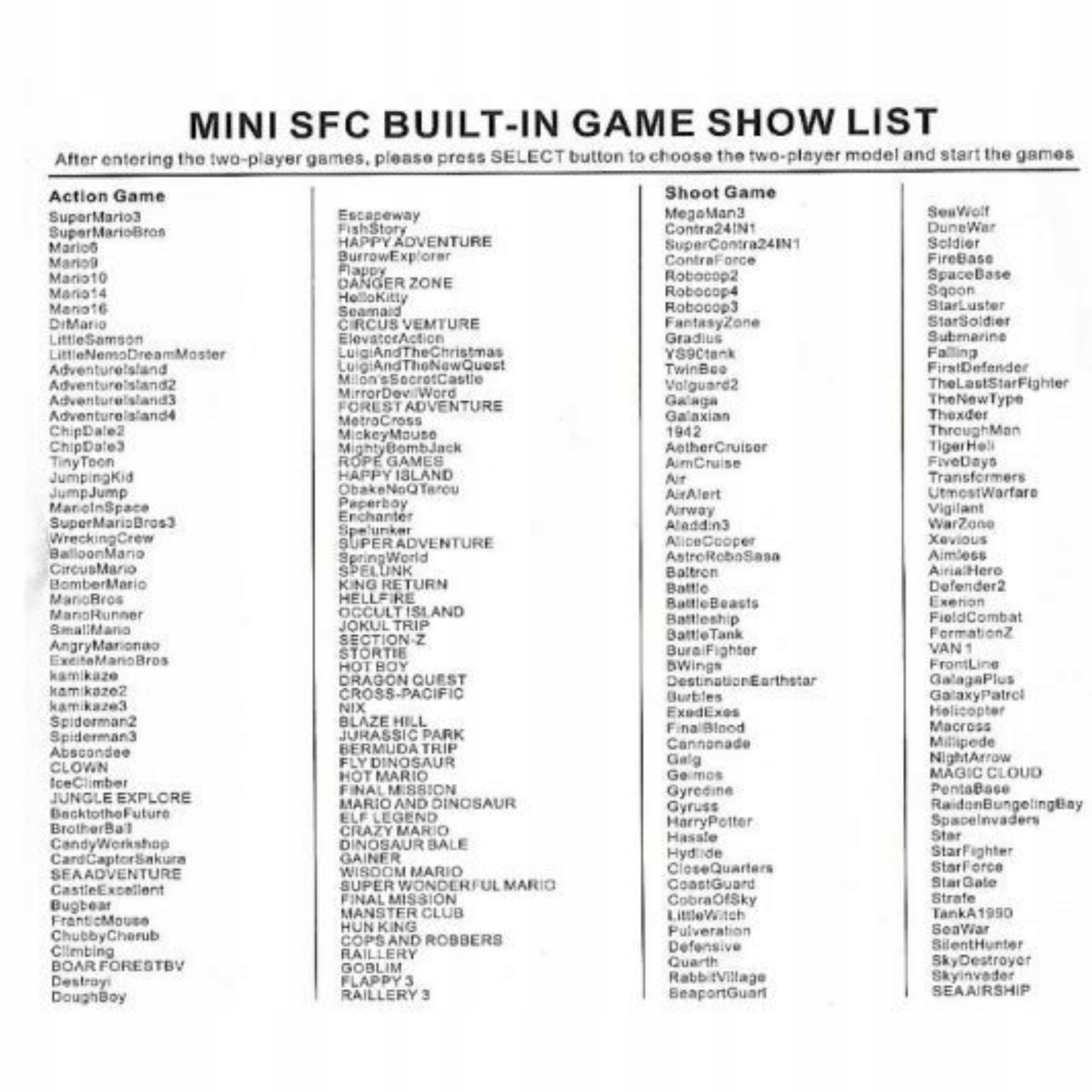 Retro konsola do gier z 620 grami mini pegasus 8 bit 2 pady TV AV