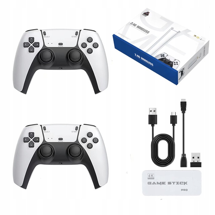 Konsola Retro PLUG and PLAY z 20000 gier z grami do Telewizora przenośna