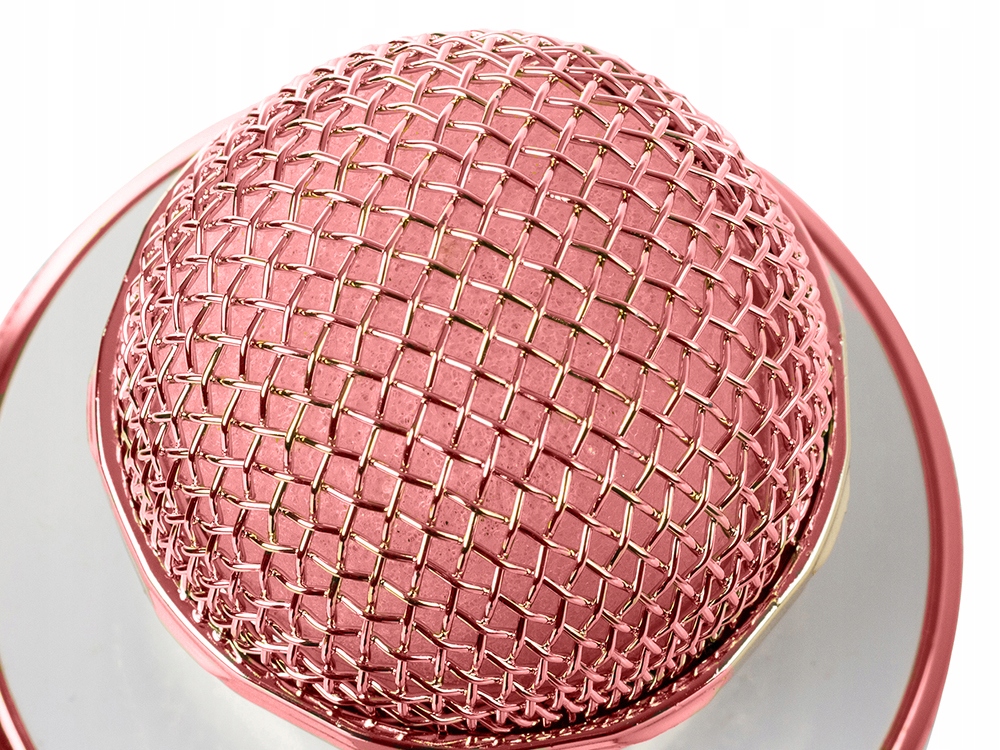 MIKROFON BEZPRZEWODOWY RÓŻOWY KARAOKE PREZENT DLA DZIECKA GŁOŚNIK BLUETOOTH