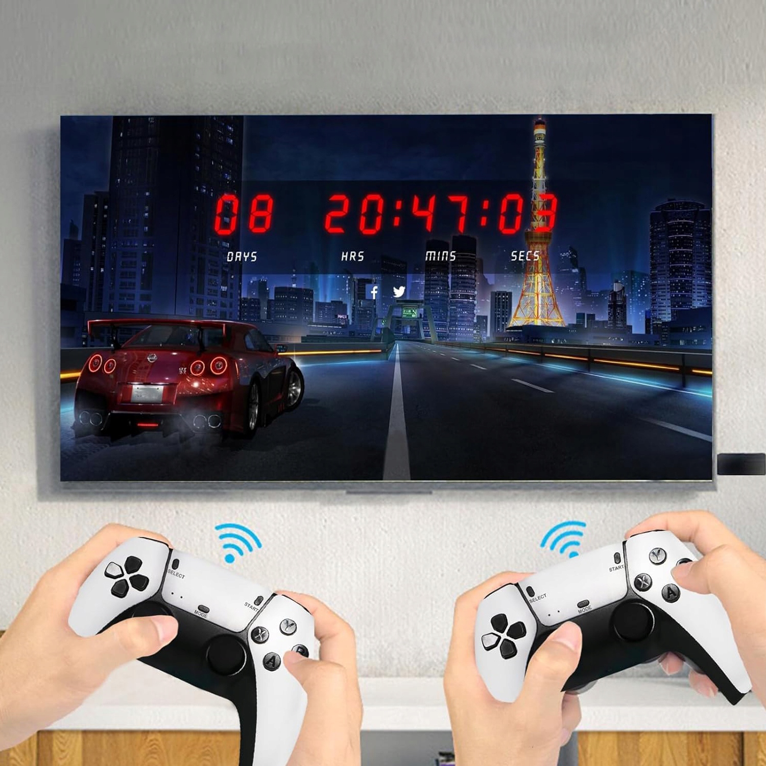 Konsola Retro PLUG and PLAY z 20000 gier z grami do Telewizora przenośna