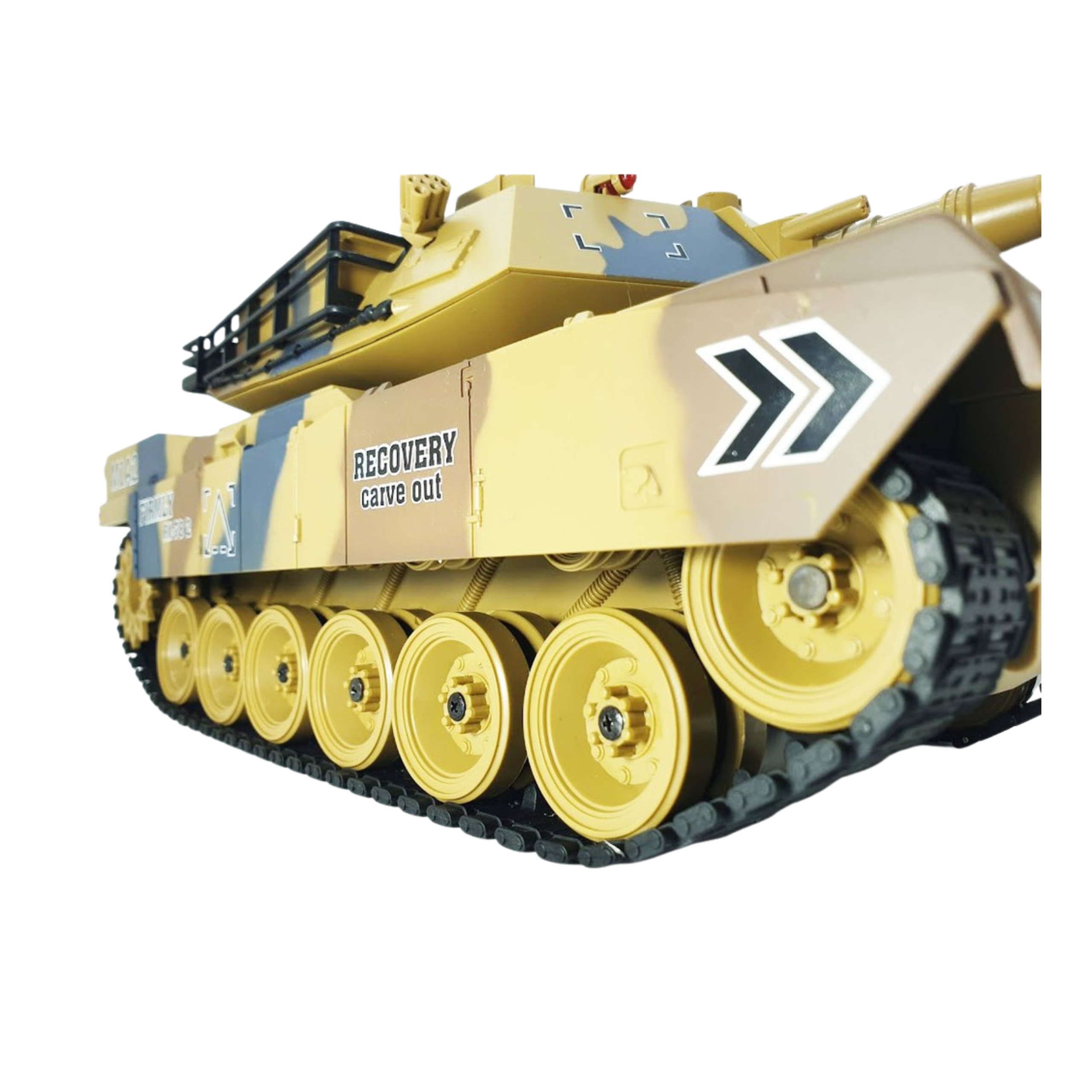 Zdalnie sterowany czołg M1A2 Abrams RC 2.4 GHz dymi strzela kulkami DUŻY