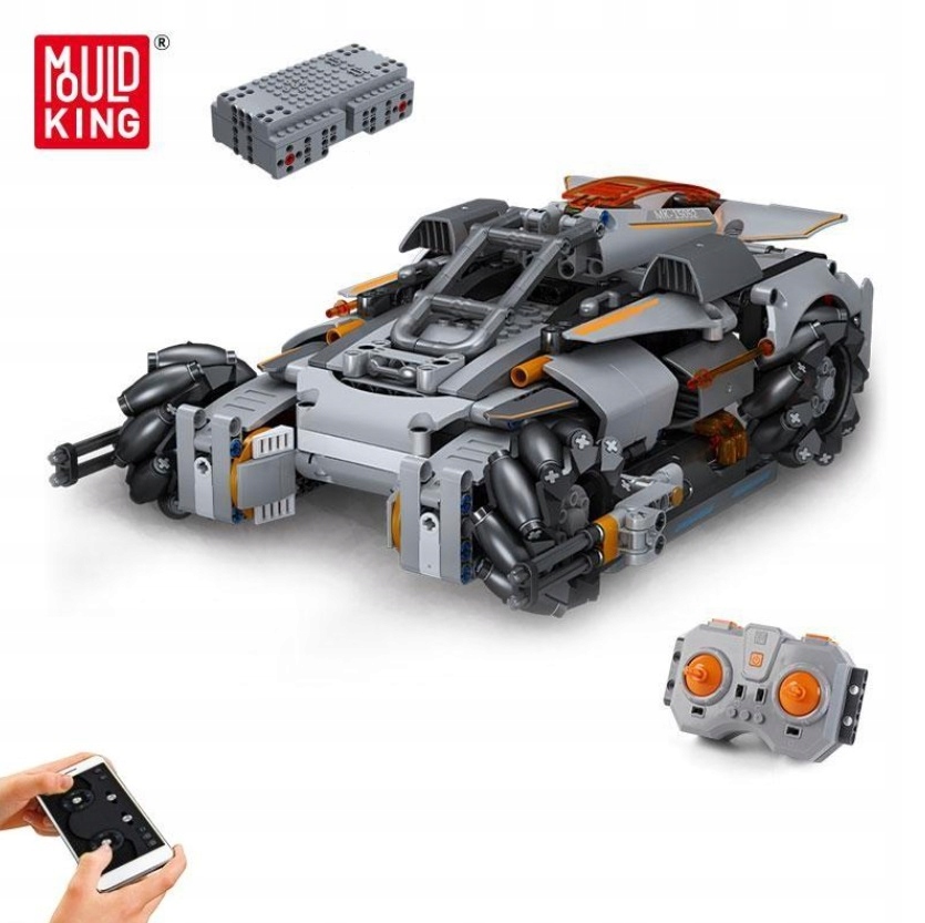 Zdalnie Sterowany Samochód RC 626 Klocków Technic Burza piaskowa Racing Car