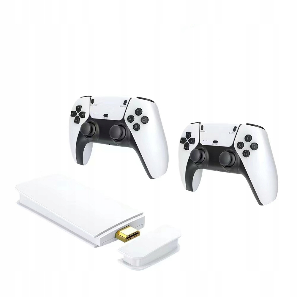 GRA TELEWIZYJNA retro bezprzewodowa z 2 kontrolerami 64GB DUŻO gier HDMI