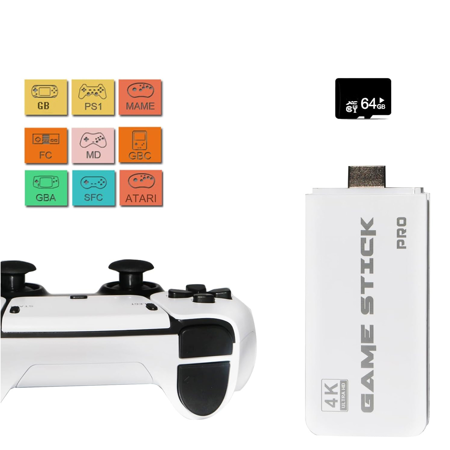 Konsola Retro PLUG and PLAY z 20000 gier z grami do Telewizora przenośna