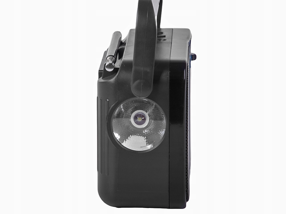 Radio Akumulatorowo bateryjne AM FM Latarka PRZENOŚNE BUDOWLANE KUCHENNE