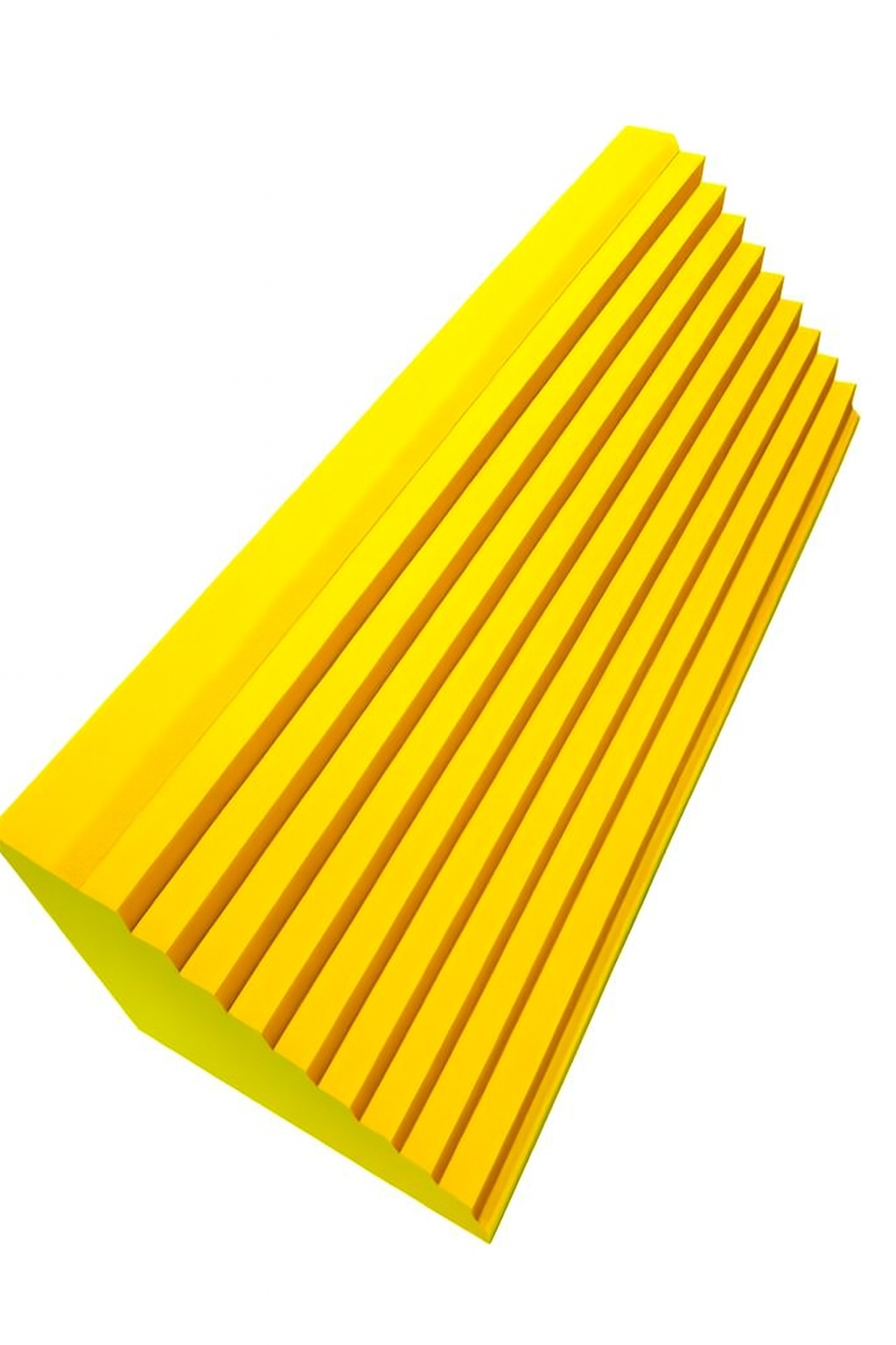 PUŁAPKA BASOWA ĆWIERĆWALEC WYGŁUSZENIE | Wys.100 cm | R: 200 mm Żółta