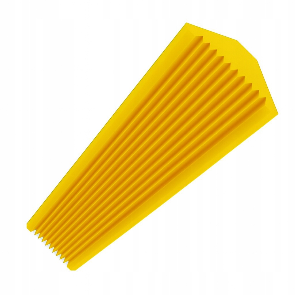 PUŁAPKA BASOWA ĆWIERĆWALEC WYGŁUSZENIE | Wys.100 cm | R: 200 mm Żółta