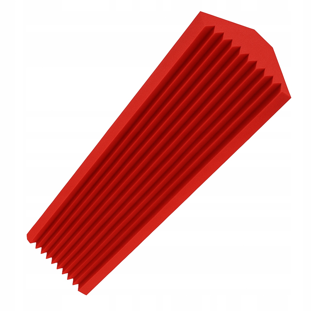 PUŁAPKA BASOWA ĆWIERĆWALEC WYGŁUSZENIE | Wys.100 cm | R: 200 mm Czerwona