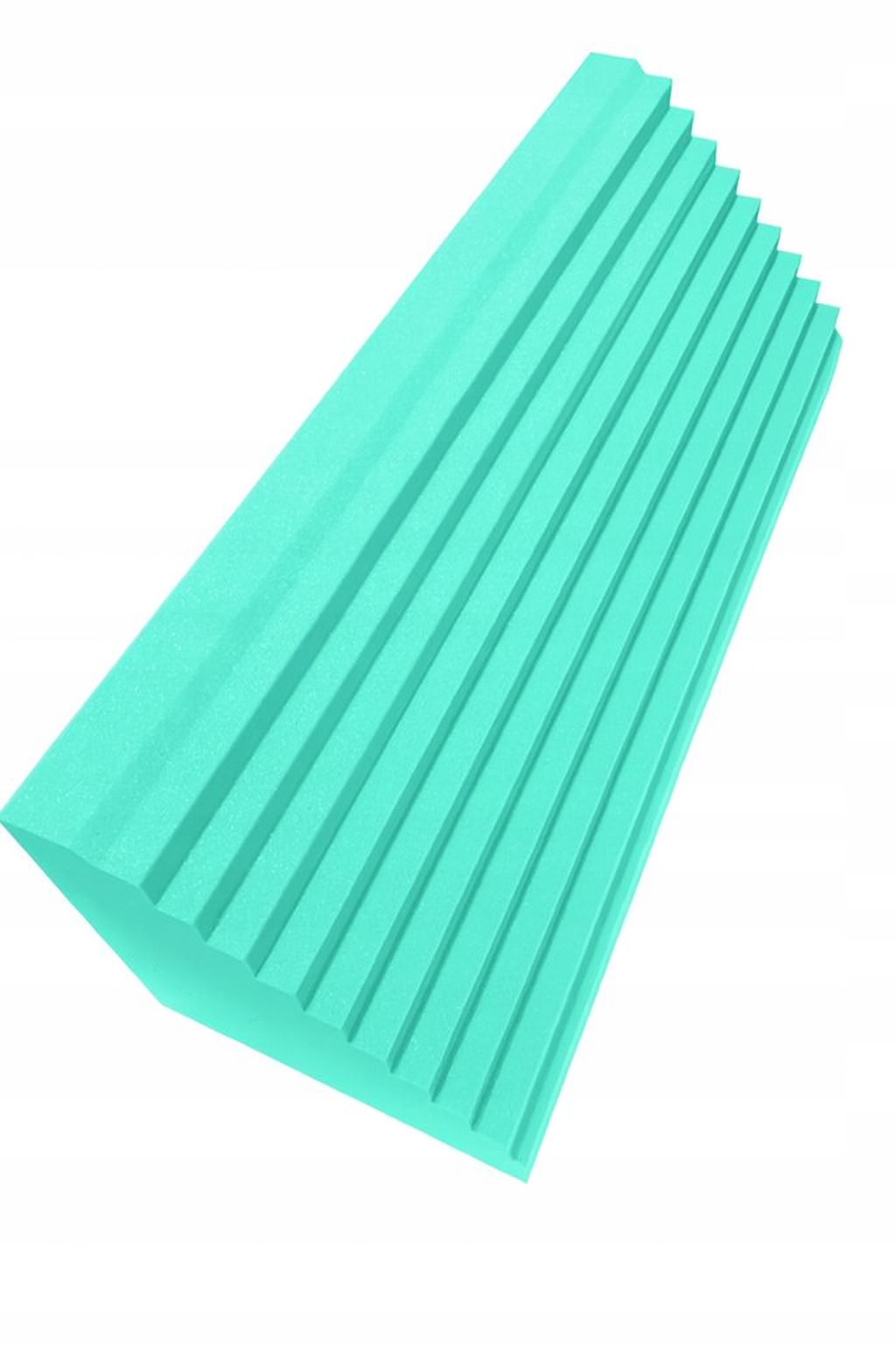 PUŁAPKA BASOWA ĆWIERĆWALEC WYGŁUSZENIE | Wys.100 cm | R: 200 mm Turkusowy