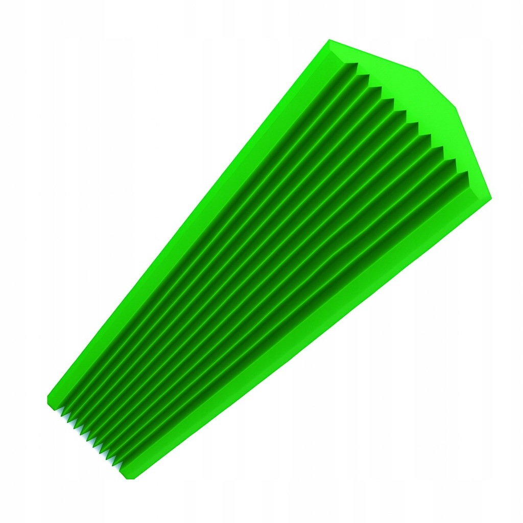 PUŁAPKA BASOWA ĆWIERĆWALEC WYGŁUSZENIE | Wys.100 cm | R: 200 mm Zielona