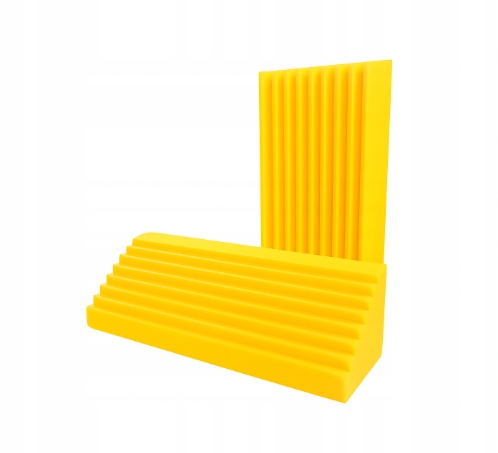 PUŁAPKA BASOWA ĆWIERĆWALEC WYGŁUSZENIE | Wys.100 cm | R: 200 mm Żółta