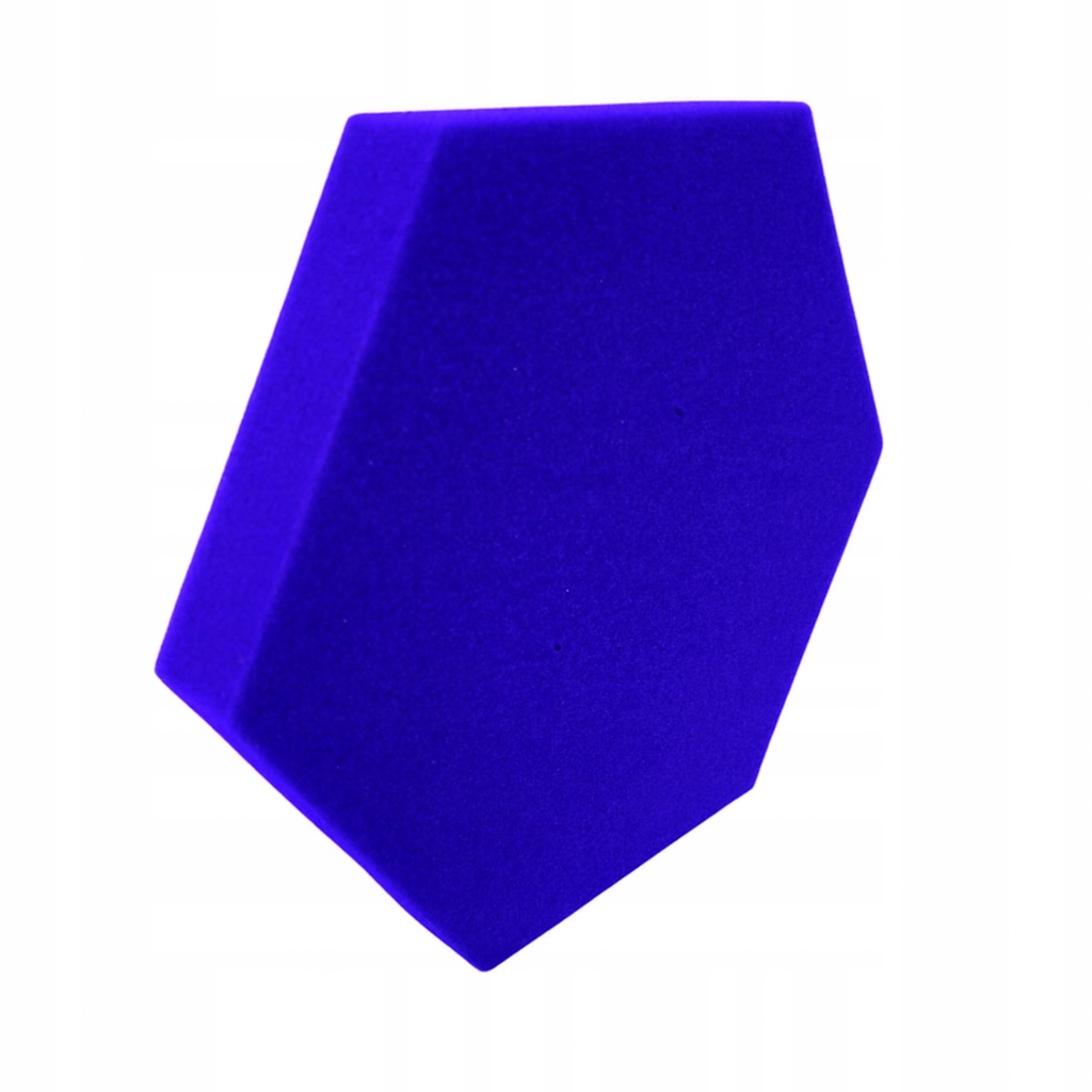 Pianka akustyczna | Gąbka wygłuszająca HEXAGON 32x28x3 cm - fioletowy