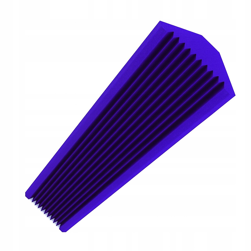 PUŁAPKA BASOWA ĆWIERĆWALEC WYGŁUSZENIE | Wys.100 cm | R: 200 mm Fioletowy