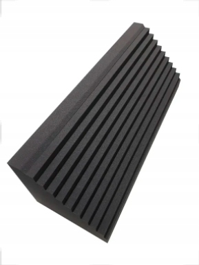 PUŁAPKA BASOWA ĆWIERĆWALEC WYGŁUSZENIE | Wys.100 cm | R: 200 mm Grafitowa