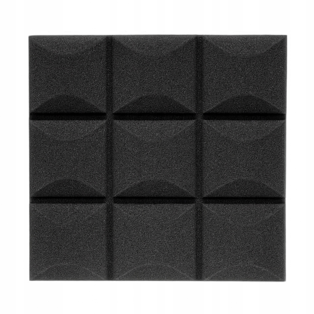 Pianka akustyczna KOSTKA wypukła 30x30x5 cm Panel wygłuszający BUFFO