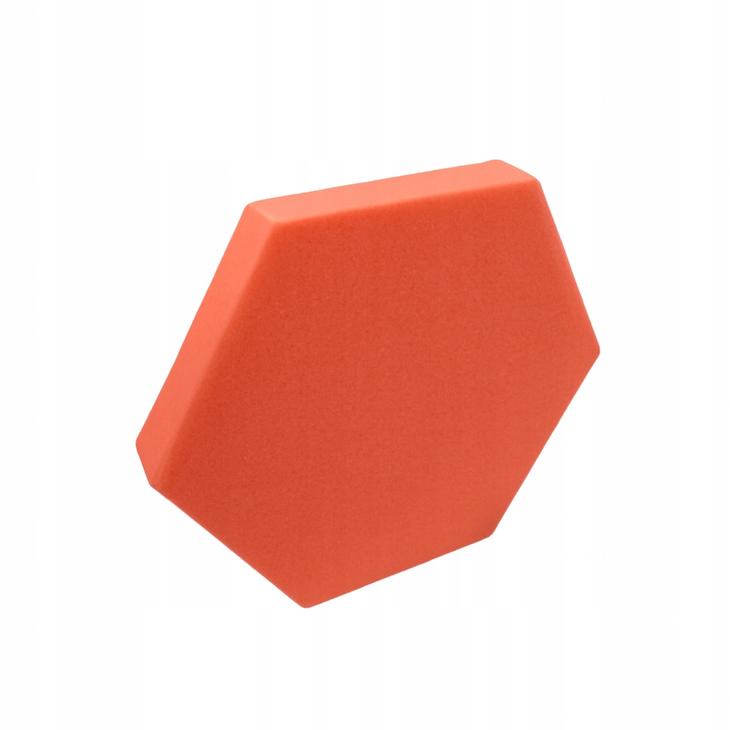 Pianka akustyczna | Gąbka wygłuszająca HEXAGON 32x28x3 cm - czerwony