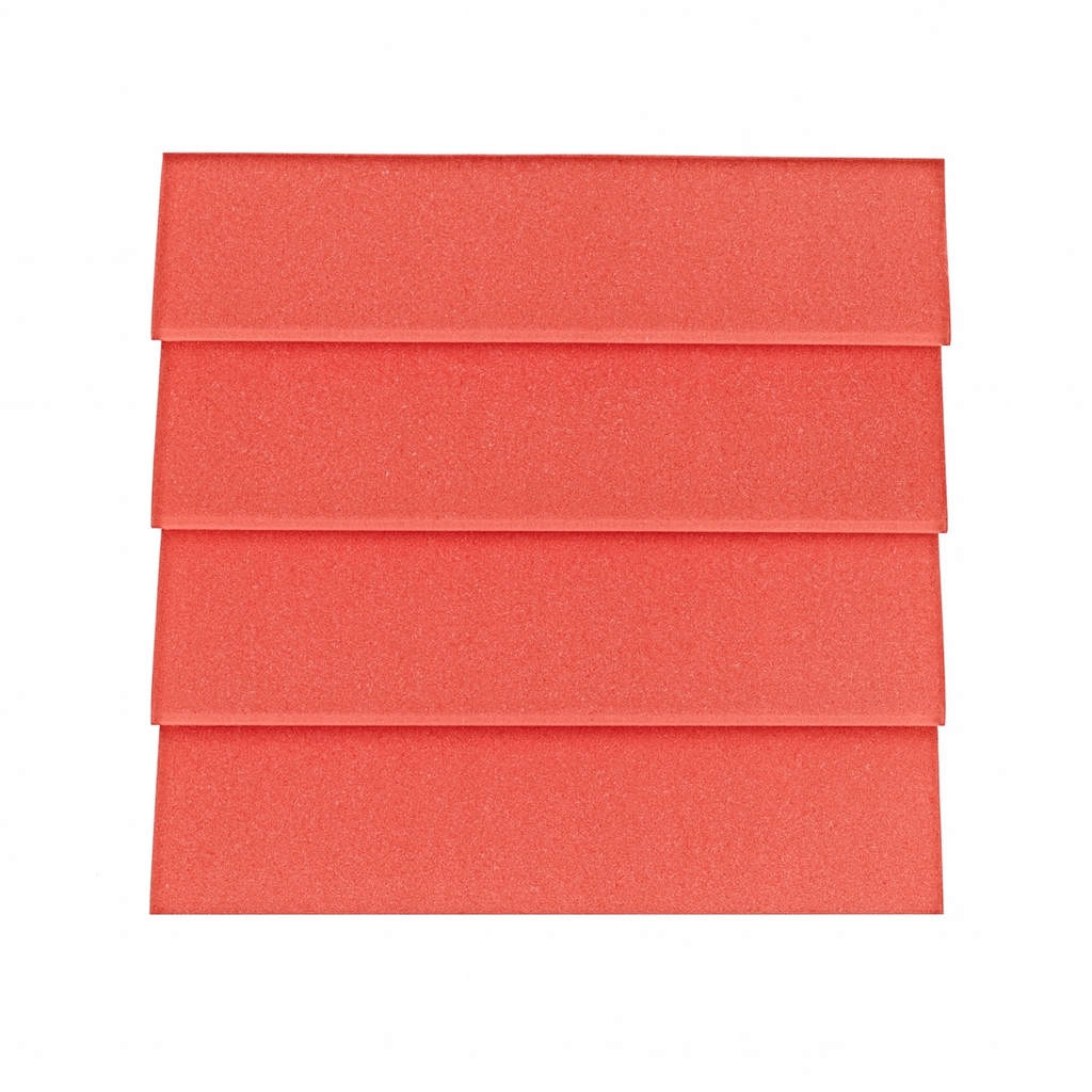 PANEL AKUSTYCZNY WYGŁUSZAJĄCY WAVE 30x30x5,5 CM - czerwony