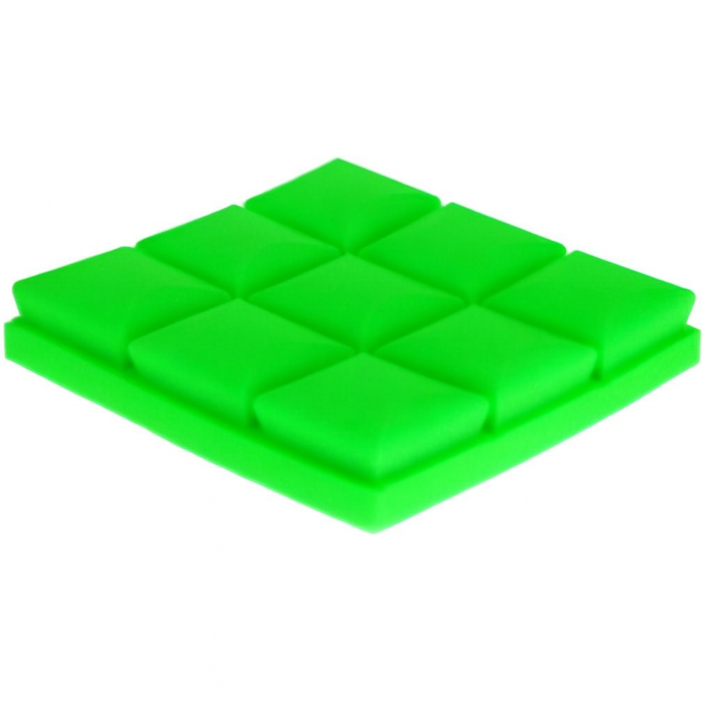 Pianka akustyczna KOSTKA wypukła 30x30x5 cm Panel wygłuszający BUFFO Zieleń