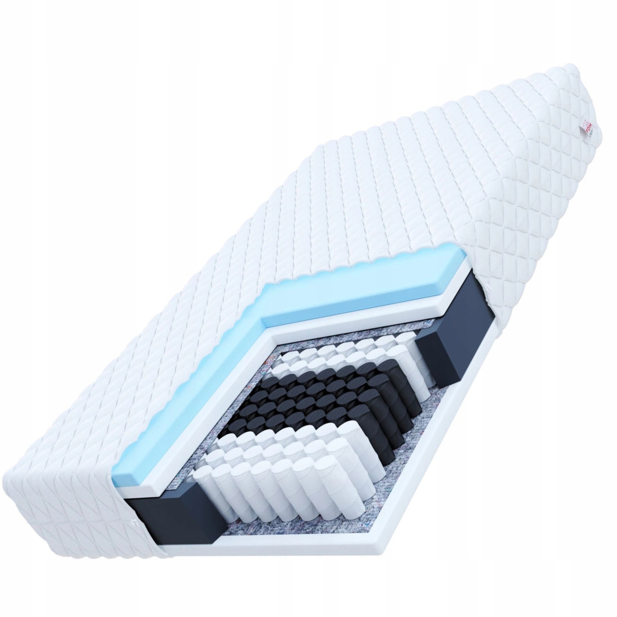 80x200 materac kieszeniowy 7 stref H3 H2 HR 25 cm antyalergiczny prany