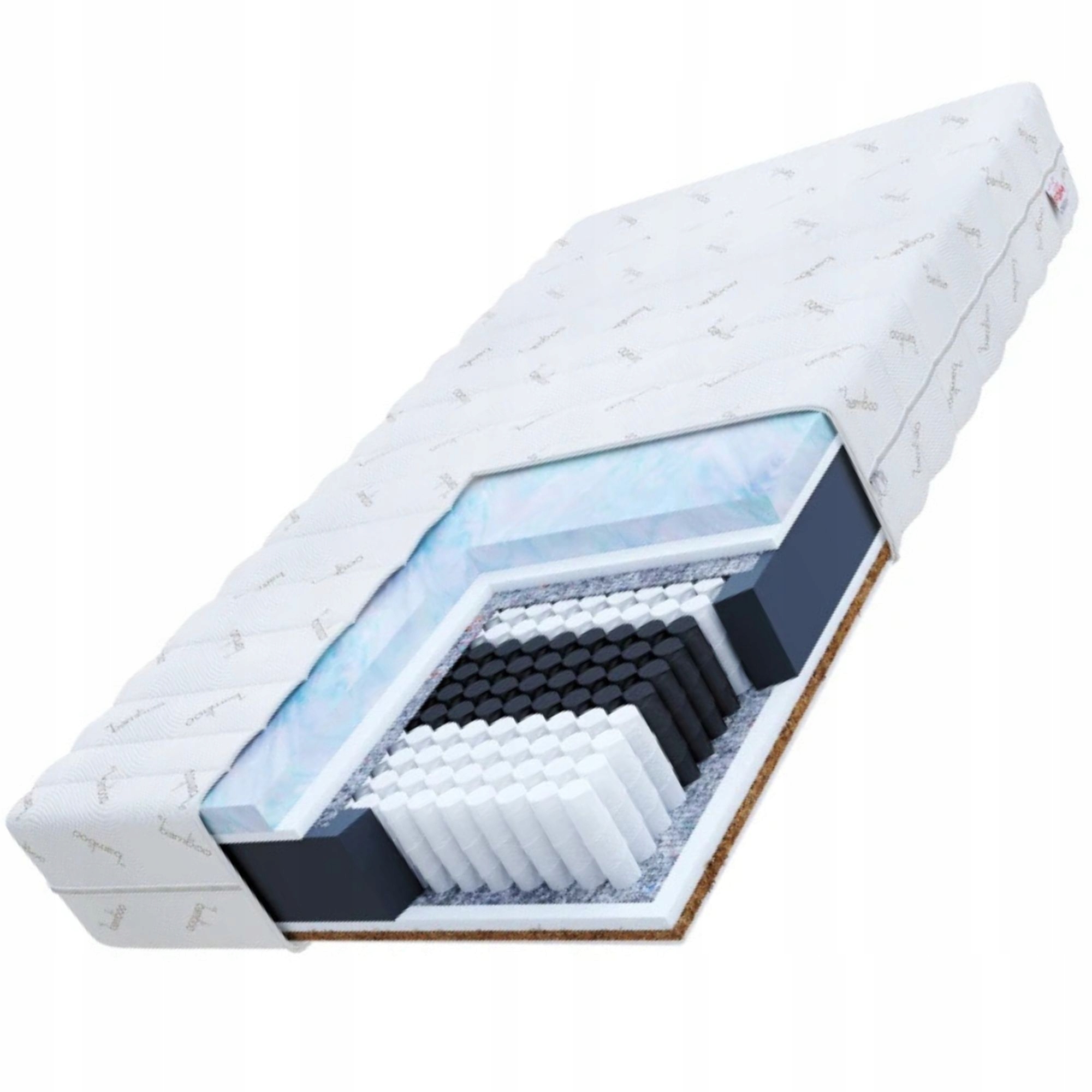 Materac sprężynowy multipocketowy PAMIĘĆ KSZTAŁTU 90 x 200 x 22cm H3, H5