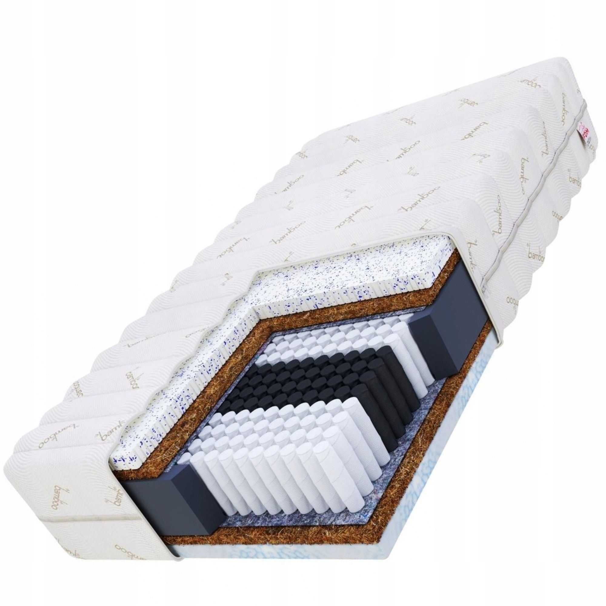 Materac 120 x 200 x 25 kokos, lateks, eucafeel H3 H4 EUCAFEL KOKOS LATEKS