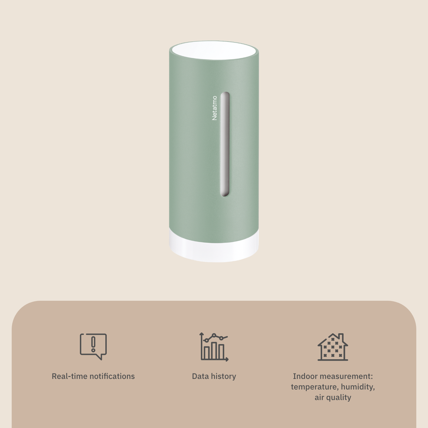Netatmo NIM-M – powiadomienia w aplikacji