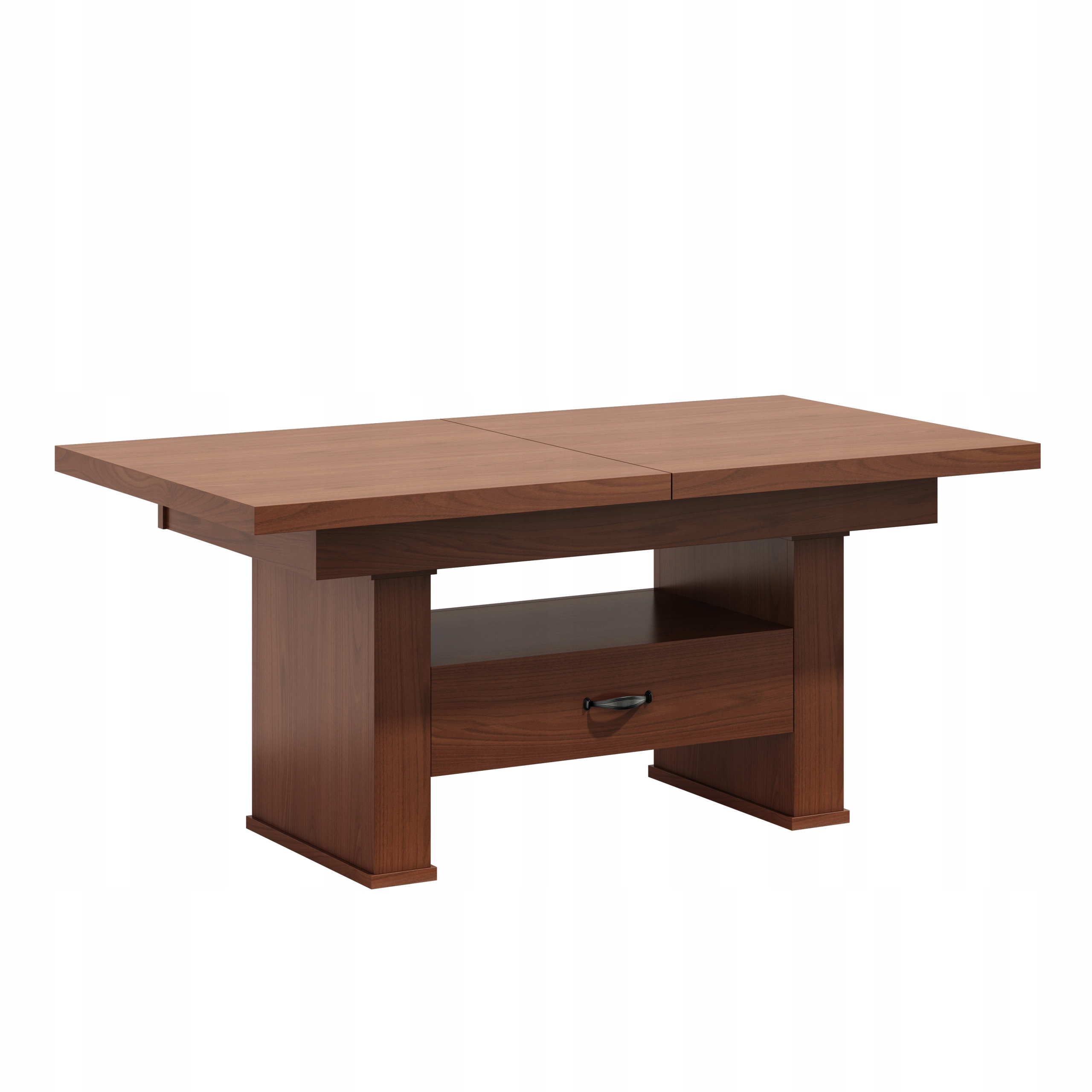 ŁAWA,ŁAWOSTÓŁ ROZKŁADANY Z SZUFLADĄ WENGE