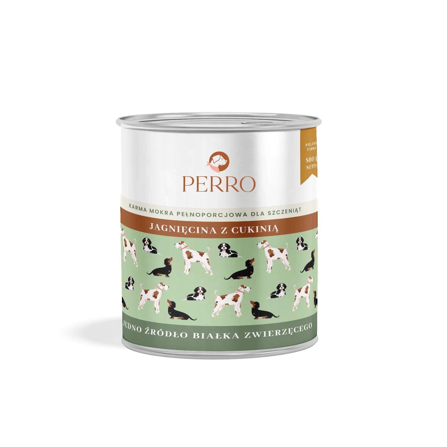 perro. karma mokra junior jagnięcina z cukinią monobiałkowa 800g perro. karma mokra junior jagnięcina z cukinią monobiałkowa 800g