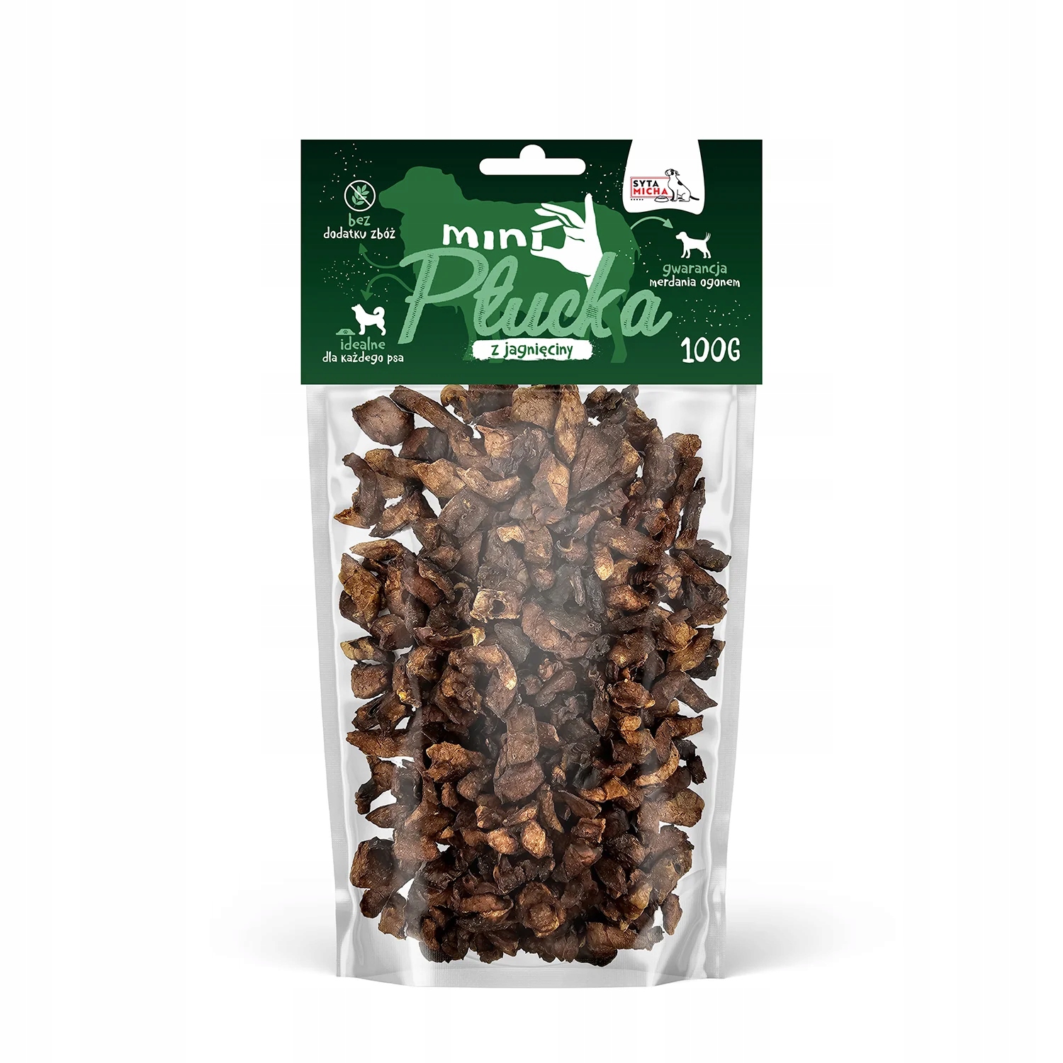 syta micha mini płucka z jagnięciny 100g