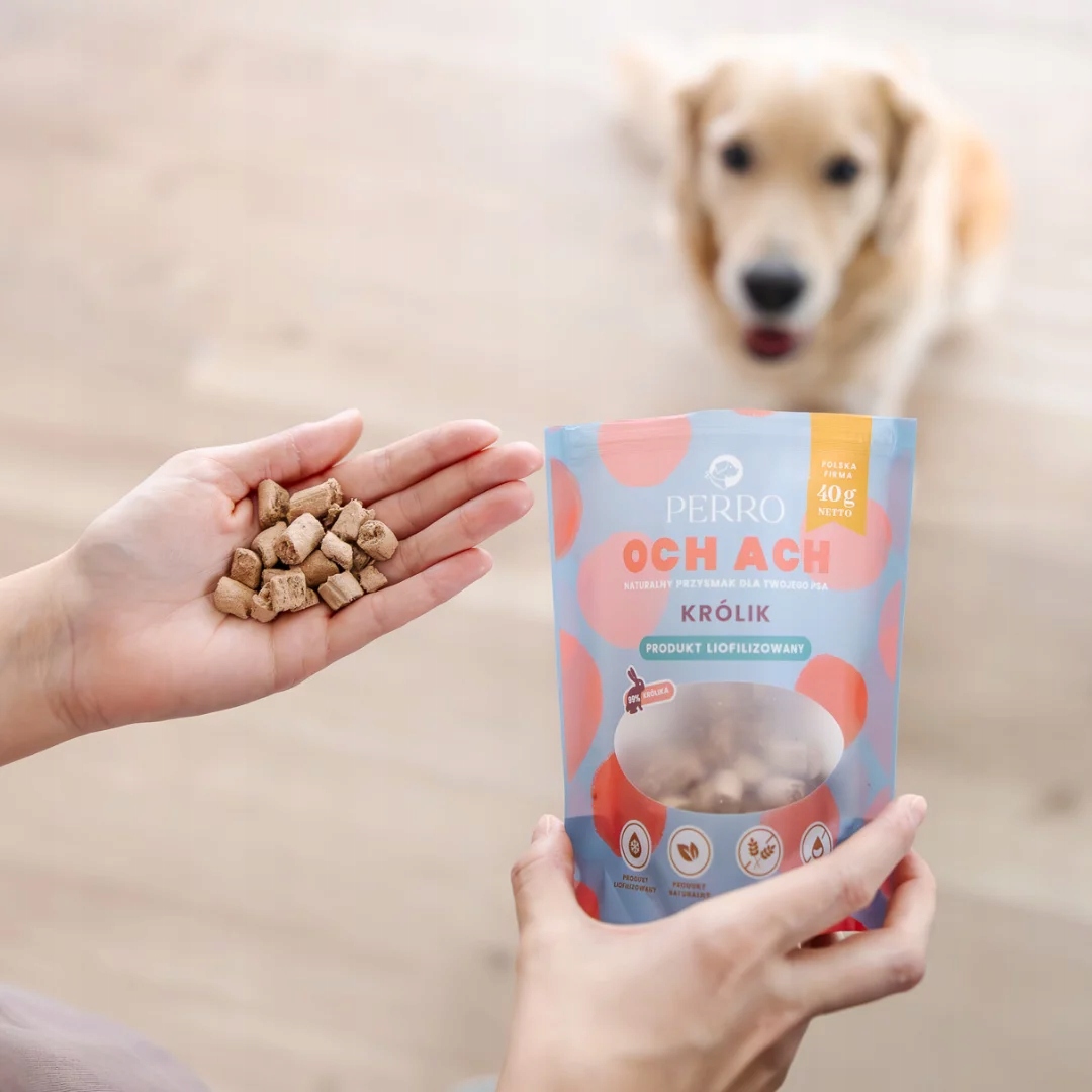 perro. och ach królik przysmaki liofilizowane 40g perro. och ach królik przysmaki liofilizowane 40g