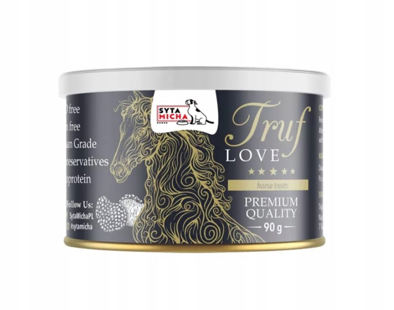 syta micha. truflove smaczki dla psa z kaczką 90g