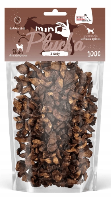przysmak mini płucka kozie 100g syta micha przysmak mini płucka kozie 100g syta micha
