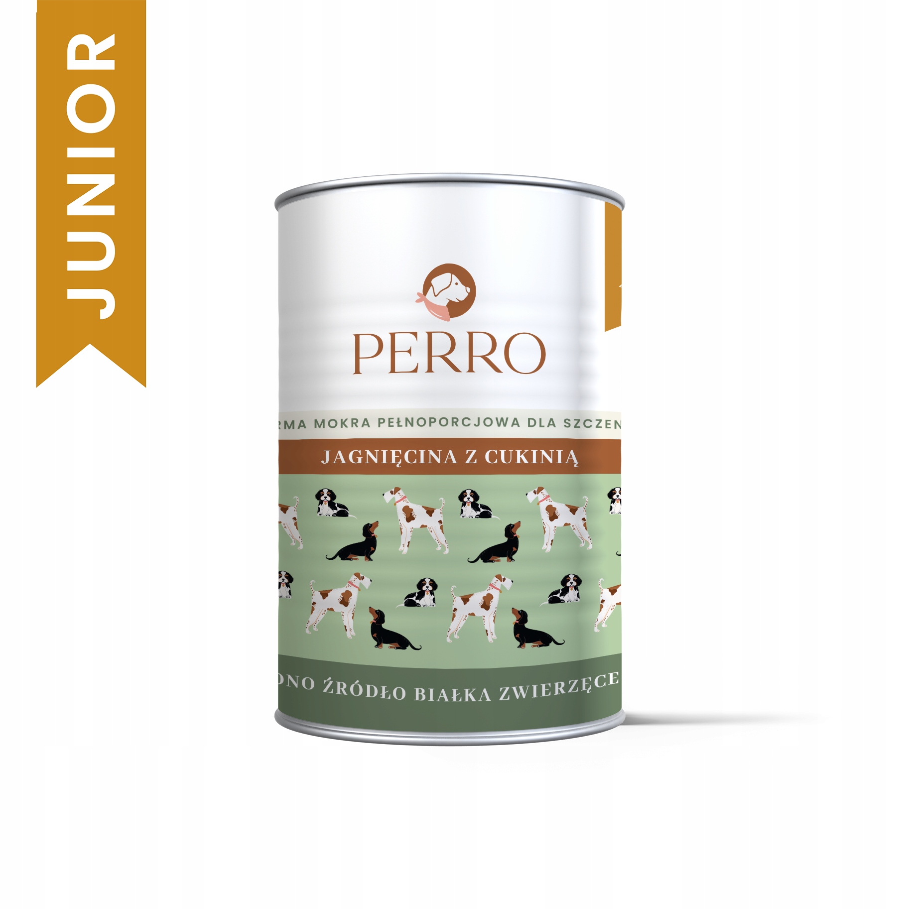 perro. karma mokra junior jagnięcina z cukinią monobiałkowa 400g perro. karma mokra junior jagnięcina z cukinią monobiałkowa 400g