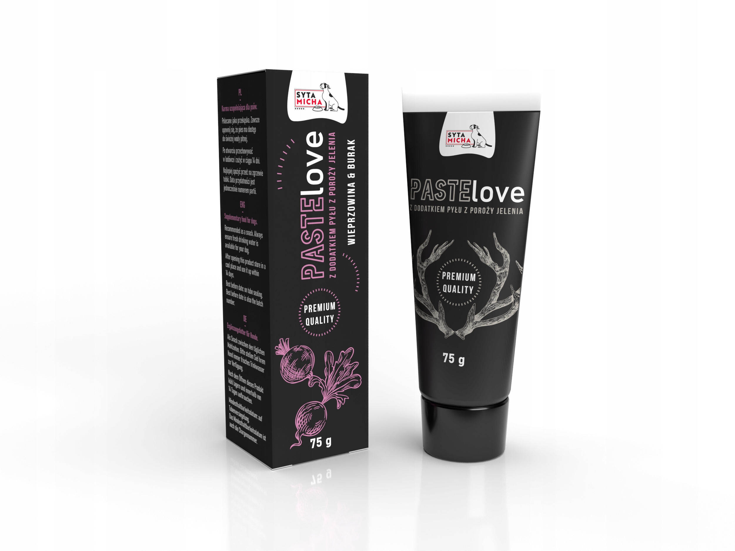 syta micha. pasta do smarowania pastelove mięsna wieprzowina