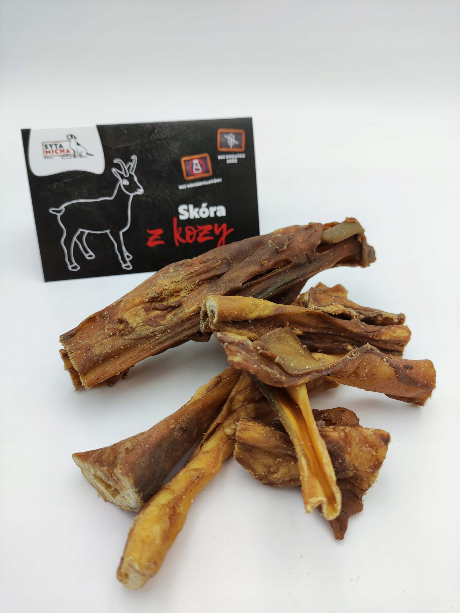 syta micha skóra z kozy dla psa 100g syta micha skóra z kozy dla psa 100g