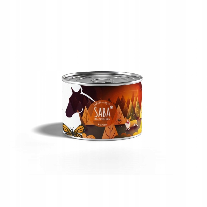 saba. karma mokra konina 100% mięsa 410 g saba. karma mokra konina 100% mięsa 410 g