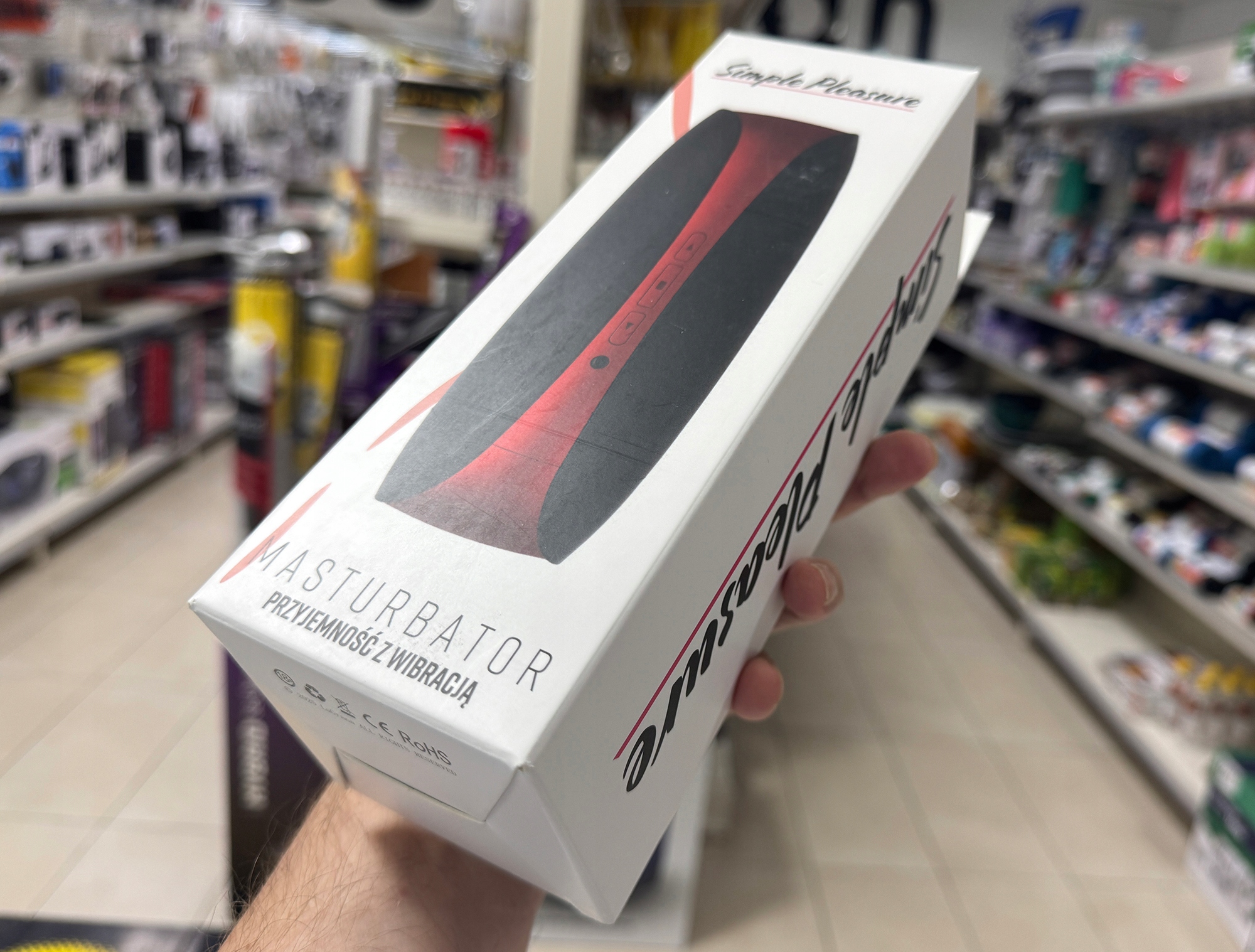 Masturbator dwustonny. Wagina i usta. 36 Trybów wibracji