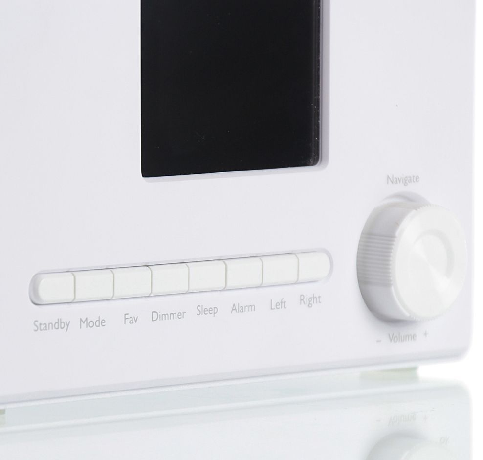 Radio internetowe Art 3.2" LCD Wifi1002, białe