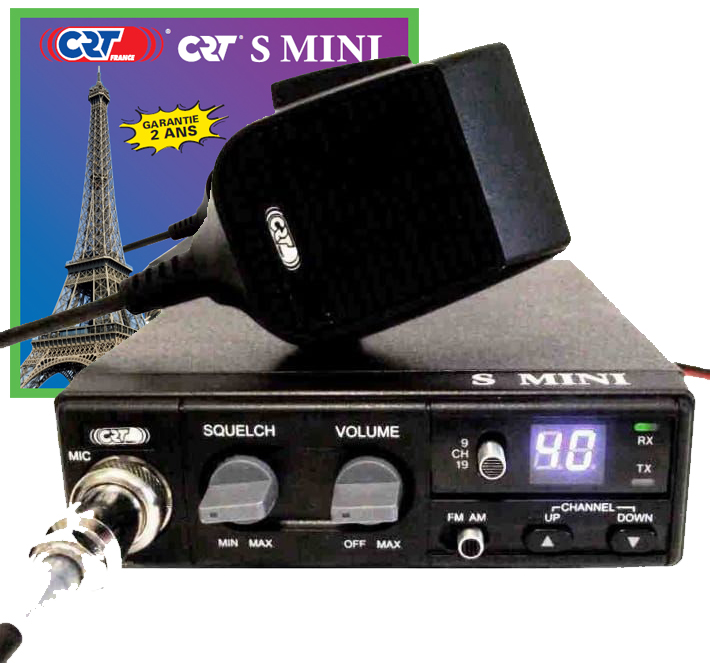 Radio CB CRT S-Mini AM FM wersja export