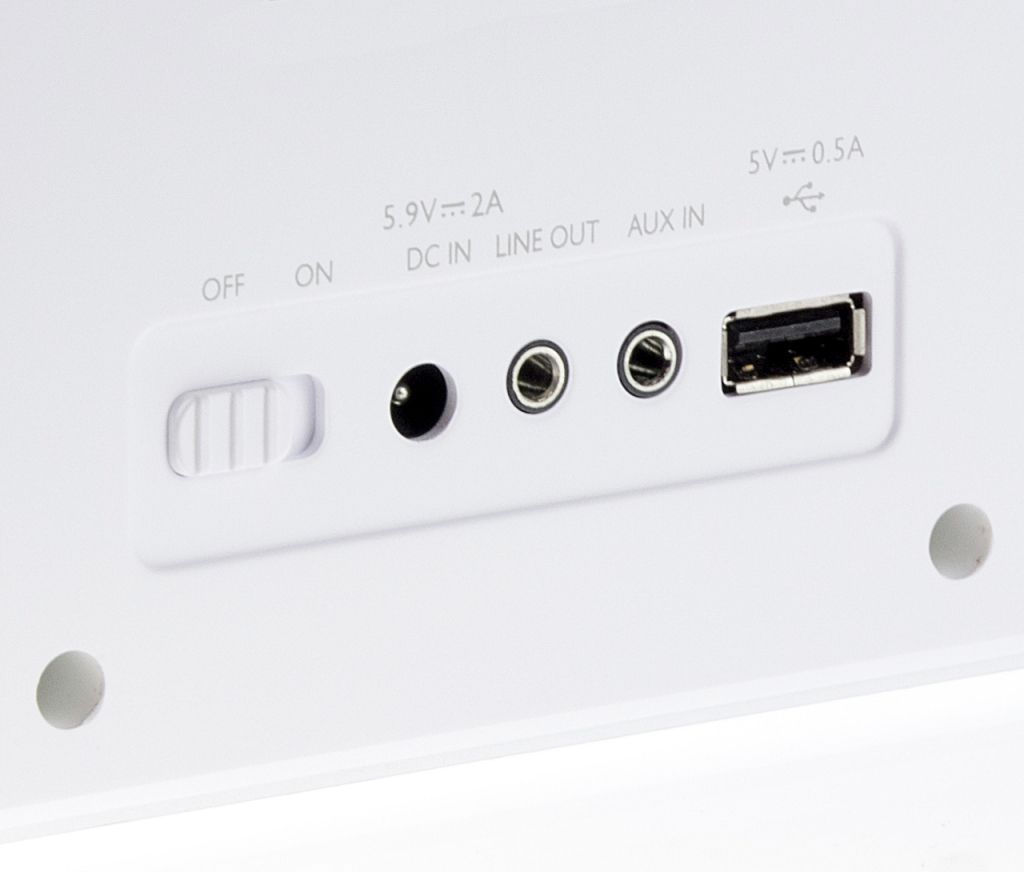 Radio internetowe Art 3.2" LCD Wifi1002, białe