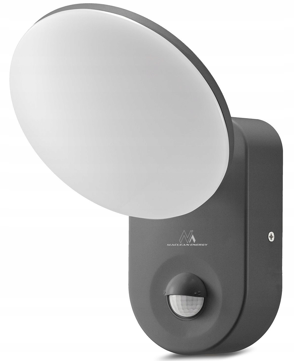 Lampa LED z czujnikiem PIR, 15W IP65 elewacyjna