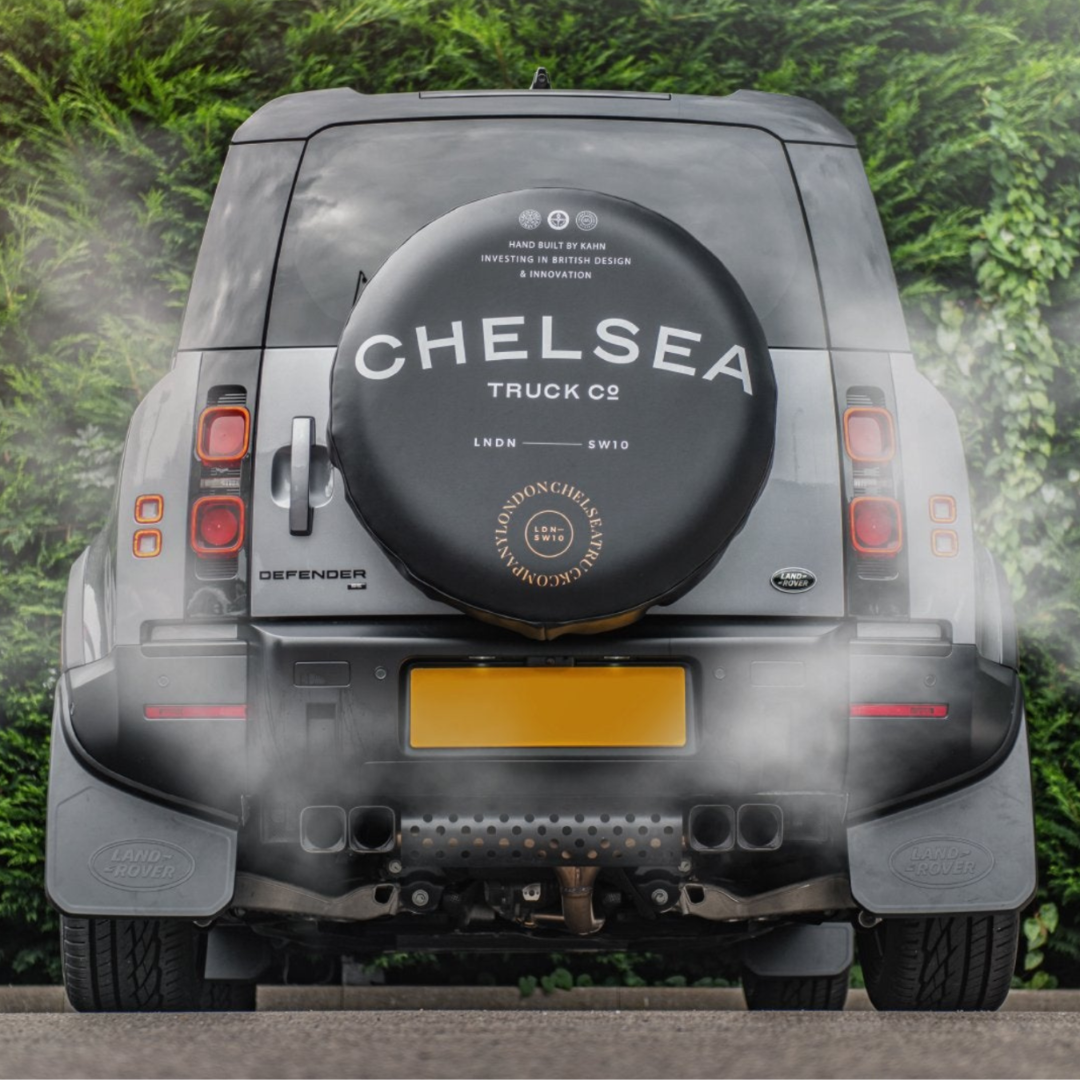 CHELSEA TRUCK タイヤカバー Chelsea Truck Co. Spare Tyre Wheel Cover for Land Rover Defender